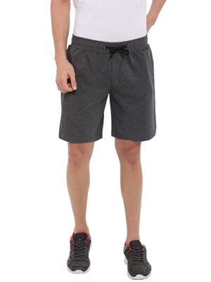 VEIRDO Men's Cotton Sports Shorts